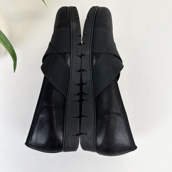 Gabor Matilda Slip On Ballet Flat Black Shimmer Leather Loafer Shoe UK 4.5 US 7‎ - Picture 6 of 9